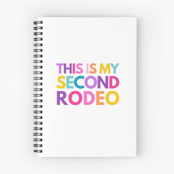 Item preview, This is my second rodeo designed and sold by mydoodlesateme.