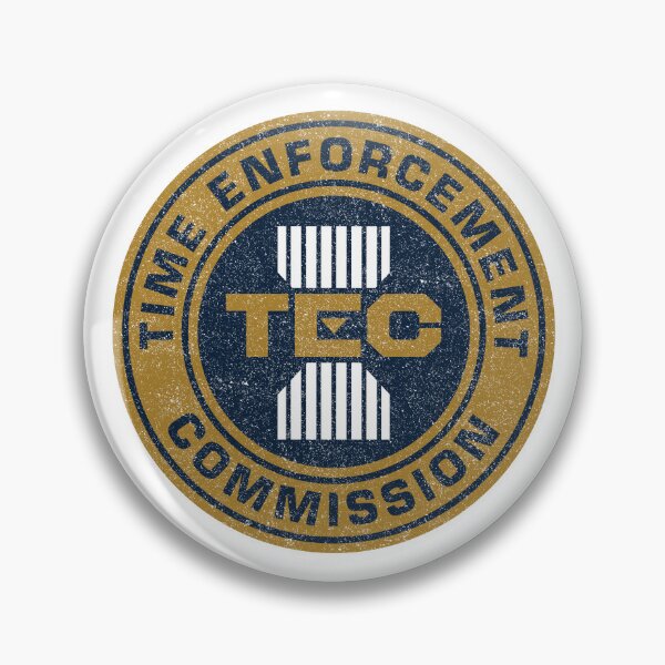 Item preview, Time Enforcement Commission (Chest Pocket Variant) designed and sold by huckblade.