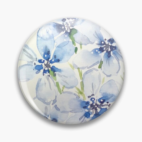 Item preview, Blue Wildflowers designed and sold by Kara Draws.