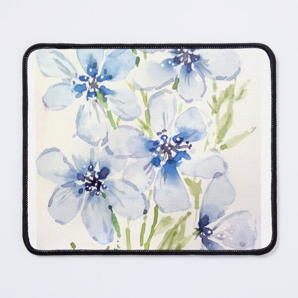 Item preview, Blue Wildflowers designed and sold by Kara Draws.