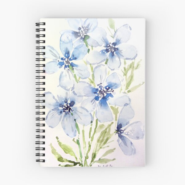 Item preview, Blue Wildflowers designed and sold by Kara Draws.