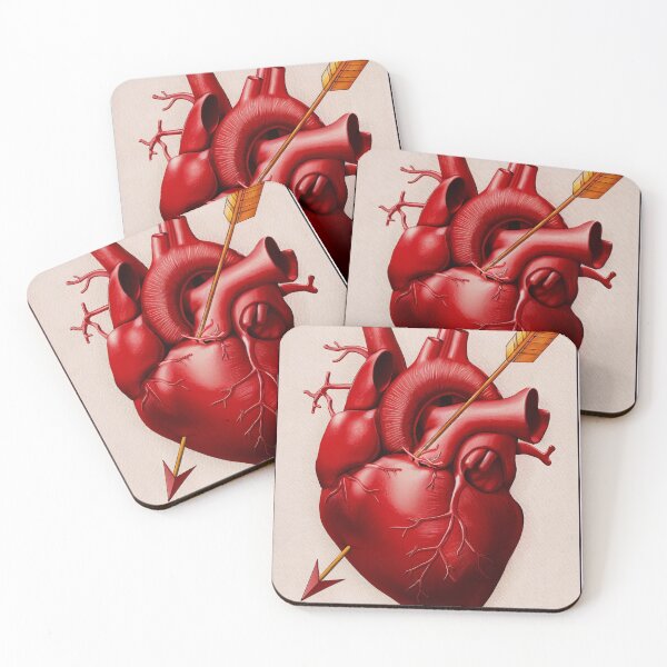 Item preview, El Corazon (The Heart) Loteria Card 27 designed and sold by matteflor.