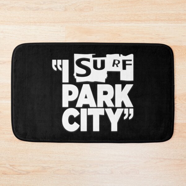 Item preview, White I Surf Mountains Park City Upscaled designed and sold by "I Surf Mountains".