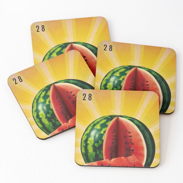Item preview, La Sandia (The Watermelon) Loteria Card 28 designed and sold by matteflor.