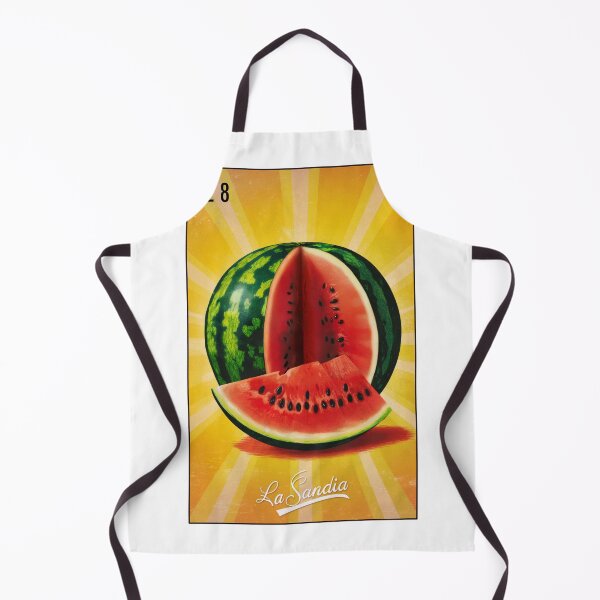 Item preview, La Sandia (The Watermelon) Loteria Card 28 designed and sold by matteflor.