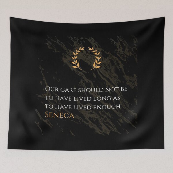 Item preview, Living Fully - Seneca designed and sold by DoseOPhilosophy.