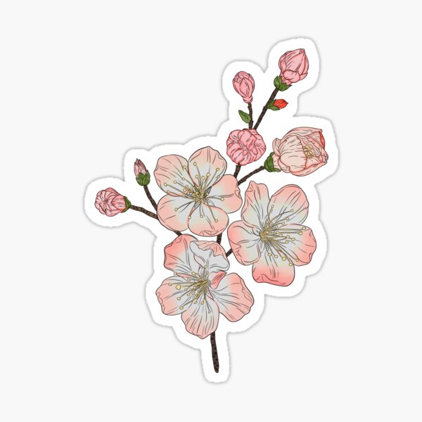 Item preview, Peach Blossom Flowers designed and sold by Marguerite Artistry.