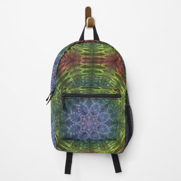Item preview, Rainbow Tie Dye mandala meditation star designed and sold by AuroraXGreen.