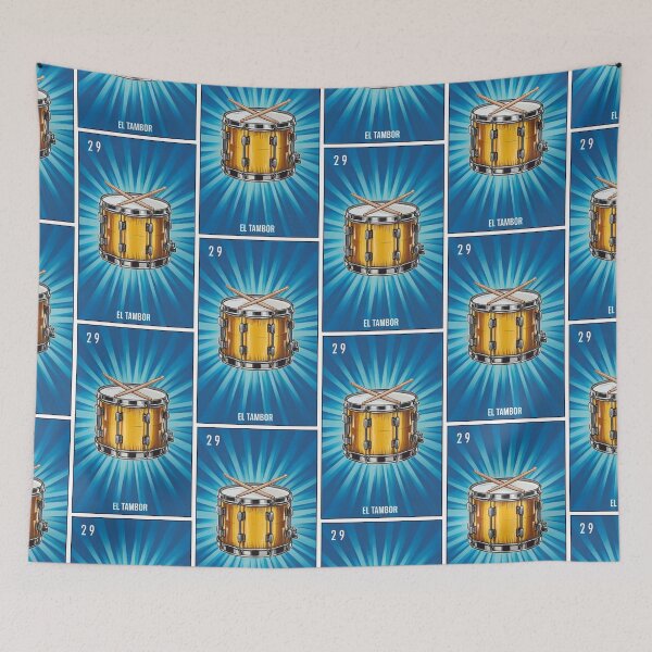 Item preview, El Tambor (The Drum) Loteria Card 29 designed and sold by matteflor.