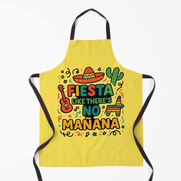 Item preview, Fiesta Like There's No Mañana – Funny Colorful Party designed and sold by Bratak.