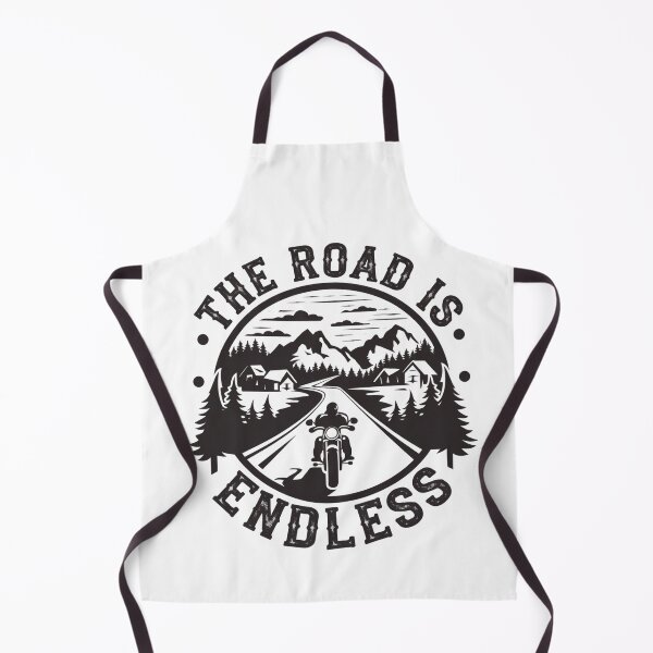 Item preview, With the motorcycle the road has no end designed and sold by FusiTink.
