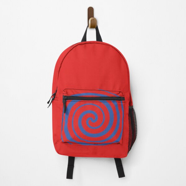Vista previa del artículo con la obra «Espiral roja y azul», diseñado y vendido por Art-with-biah.