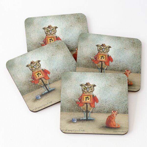 Item preview, owl and pussycat found work... designed and sold by Will Bullas Studio.