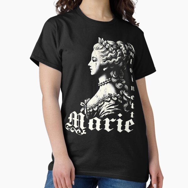 Vista previa del artículo con la obra «Retrato gótico angustiado de María Antonieta», diseñado y vendido por Metal-Byte.