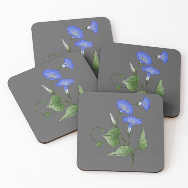 Artikelvorschau, Blaue Prunkwinden entworfen und verkauft von Marguerite Artistry.