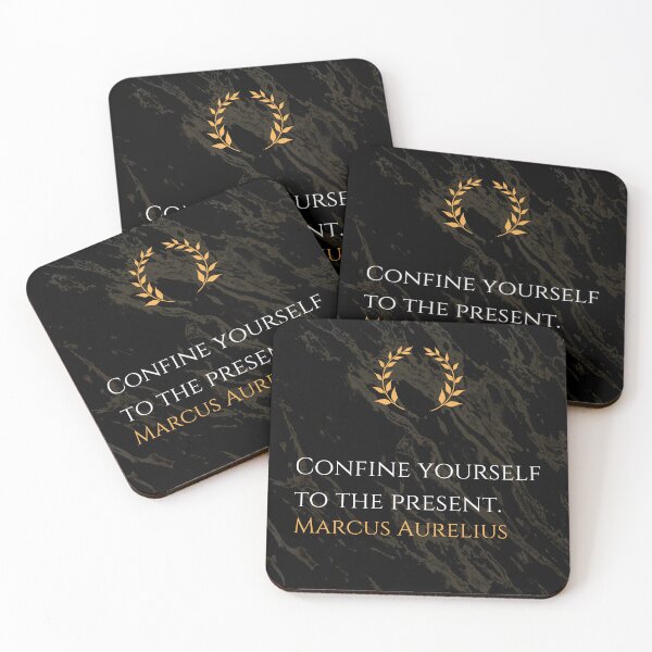 Item preview, Embrace the Present Moment - Marcus Aurelius Stoic Philosophy designed and sold by DoseOPhilosophy.