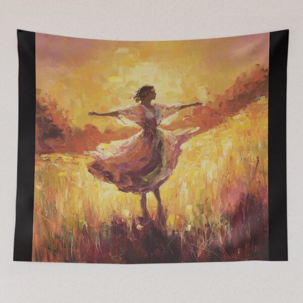 Item preview, Embrace the Sun: A Dance in Golden Fields designed and sold by Ink And Inspire.