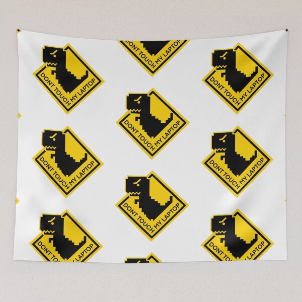Item preview, Don't Touch My Laptop designed and sold by BurunaMD.