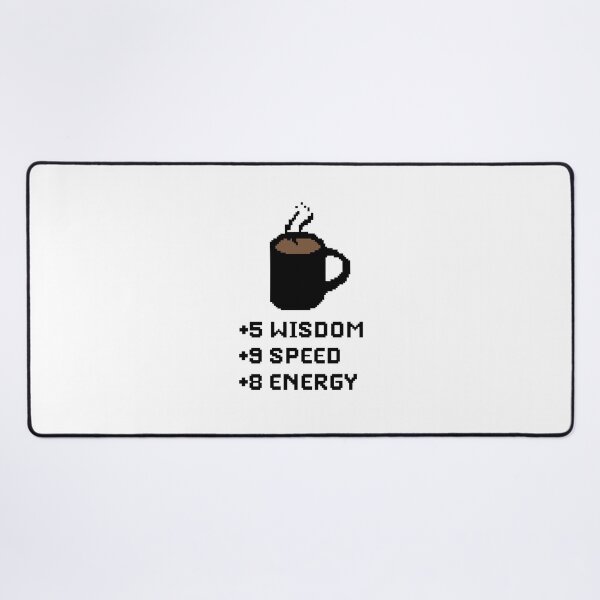 Item preview, Coffe Pixel (+ 5 Wisdom + 9 speed + 8 energy) designed and sold by BurunaMD.