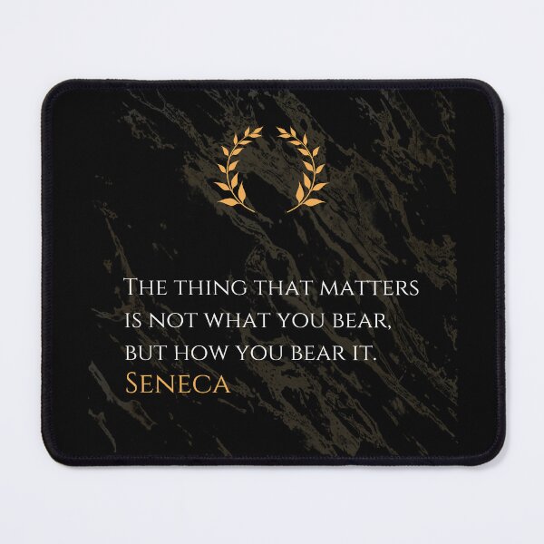 Item preview, How You Bear It - Seneca Stoic Philosophy Quote designed and sold by DoseOPhilosophy.
