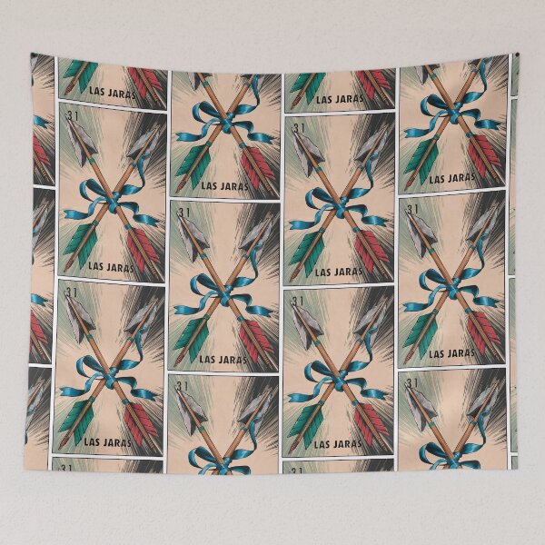 Item preview, Las Jaras (The Arrows) Loteria Card 31  designed and sold by matteflor.