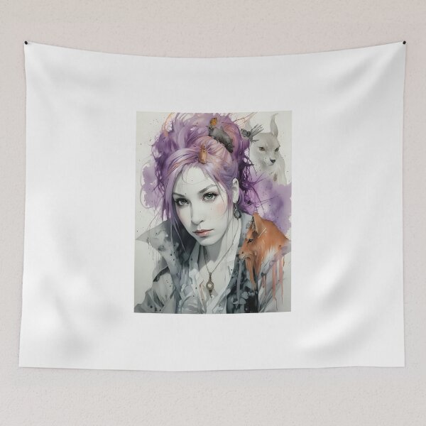 Item preview, Artist portrait designed and sold by Farbenmieze.