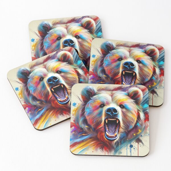 Item preview, Bear art design by SoftStyleStudio  designed and sold by SoftStyleStudio ⭐⭐⭐.