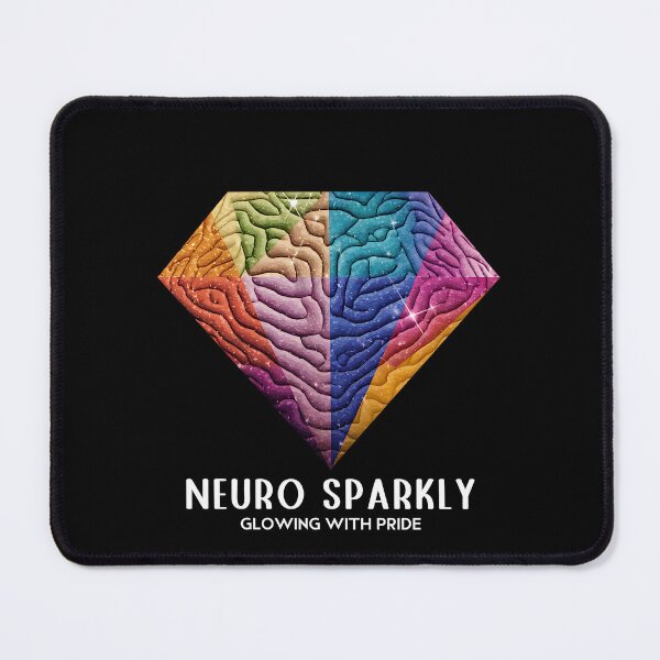 Item preview, Neuro Sparkly - Glowing With Pride designed and sold by GRABAPSHOP.