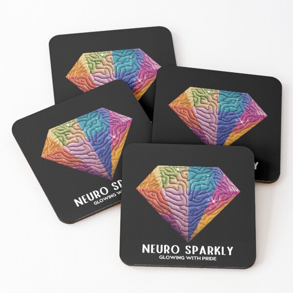 Item preview, Neuro Sparkly - Glowing With Pride  designed and sold by GRABAPSHOP.