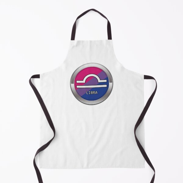 Item preview, Libra Zodiac Symbol in Bisexual Pride Flag Colors Horoscope designed and sold by LiveLoudGraphic.