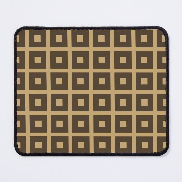 Item preview, Squares Brown designed and sold by Lisetta Collection.