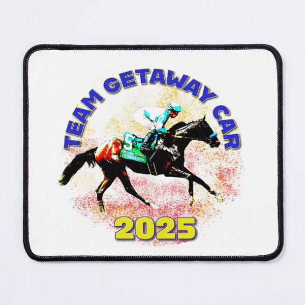 Item preview, Team Getaway Car - 2025 Kentucky Derby Hopeful designed and sold by Ginny Luttrell.