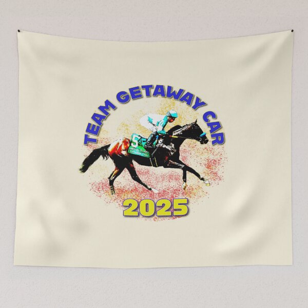 Item preview, Team Getaway Car - 2025 Kentucky Derby Hopeful designed and sold by Ginny Luttrell.