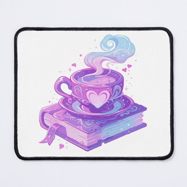 Item preview, spell book and coffee designed and sold by craftyaliens.