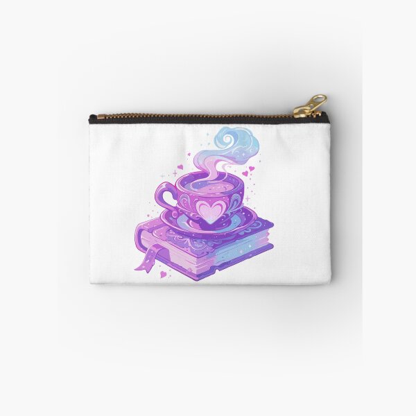 Item preview, spell book and coffee designed and sold by craftyaliens.