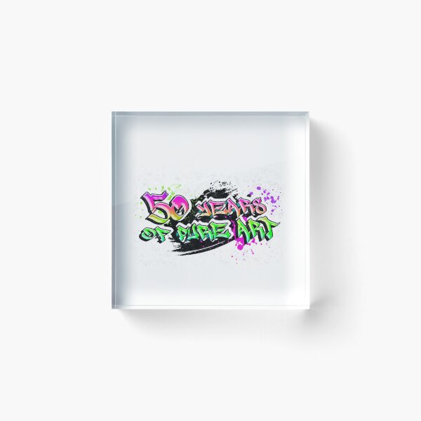 Item preview, 50 years of pure art, full-color graffiti designed and sold by YaninaArcoiris.