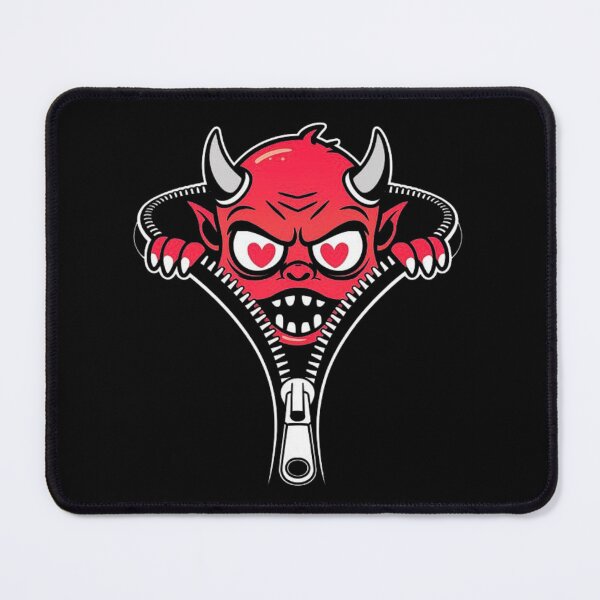 Item preview, Creepy Zipper Monster Face | Unique Demon Creature Illustration designed and sold by love3617.