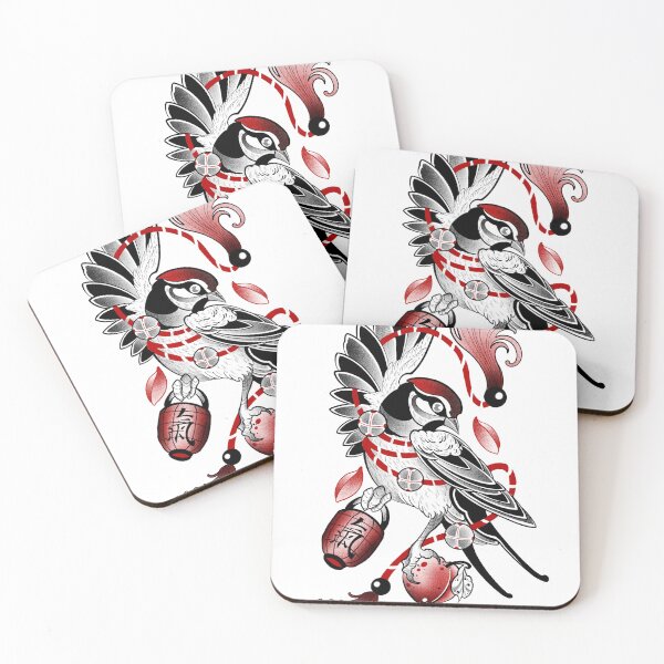 Item preview, Neo-Japanese style sparrow designed and sold by 7Delamancha.