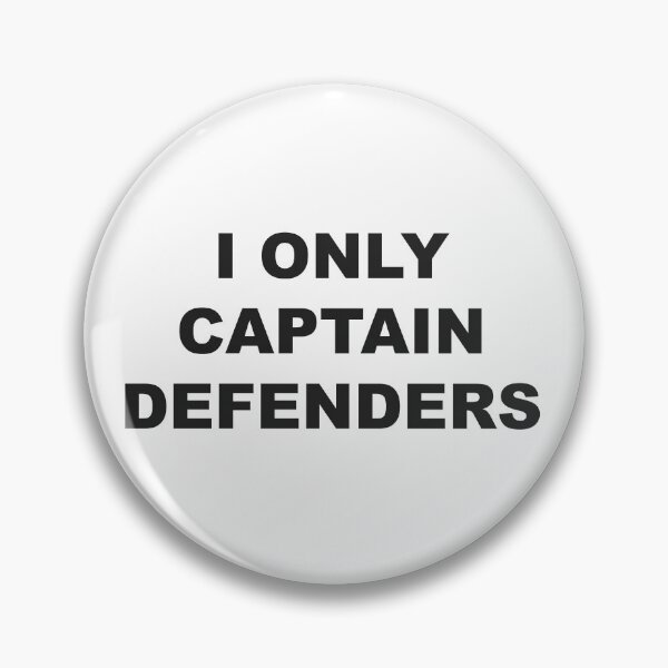 Item preview, I ONLY CAPTAIN DEFENDERS designed and sold by EdgeOfChaos.