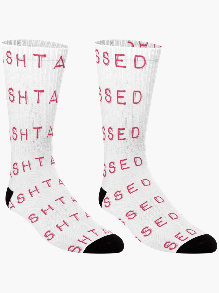 Thumbnail 3 of 5, Socks, Hashtag Blessed designed and sold by RooBooCo.