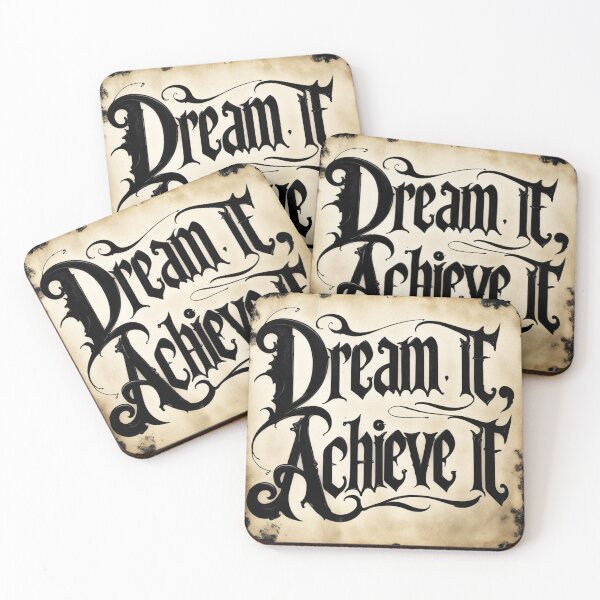 Item preview, Dream It, Achieve It 22 designed and sold by Zeir Shop.