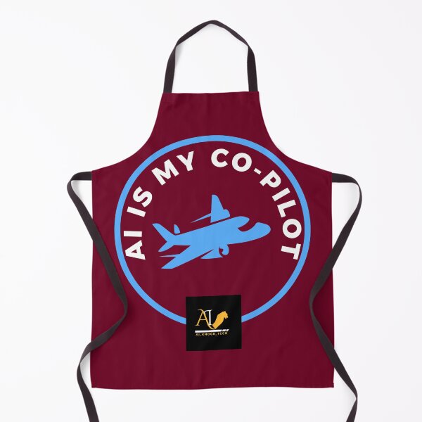 Item preview, AI Is My Co-Pilot – Futuristic Tech & AI Enthusiast Design designed and sold by AIKNOCKTECK.