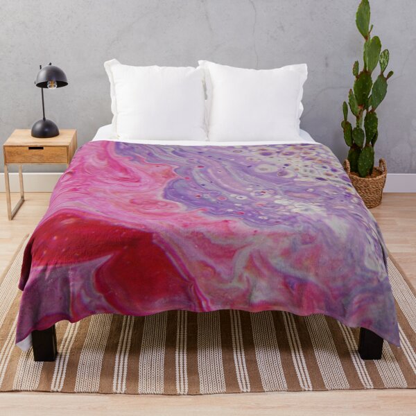 Item preview, Fluid Nature - Colliding Pastels - Pink Purple Abstract Art designed and sold by vmajzlik.