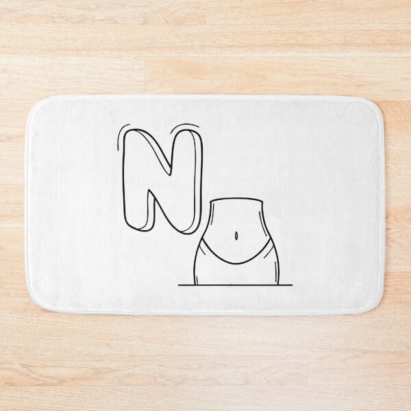 Item preview, An Illustration of letter N stand for Navel designed and sold by rasagamastore.