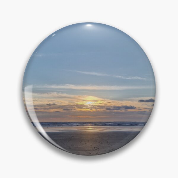 Item preview, Sunset at Westward Ho! Beach designed and sold by Zoe Sian Photography.