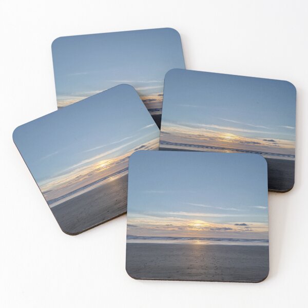 Item preview, Sunset at Westward Ho! Beach designed and sold by Zoe Sian Photography.