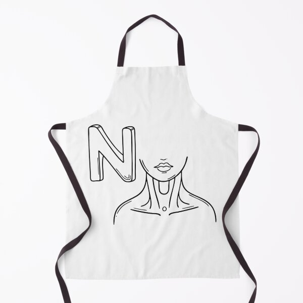 Item preview, An Illustration of letter N stand for Neck designed and sold by rasagamastore.