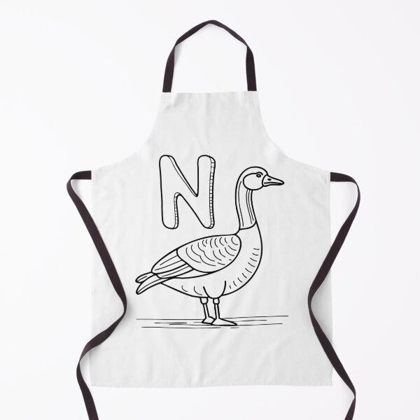 Item preview, An Illustration of letter N stand for Nene designed and sold by rasagamastore.