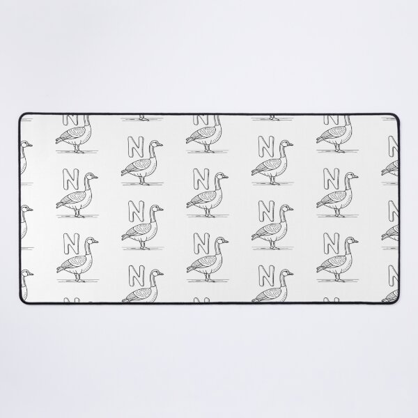 Item preview, An Illustration of letter N stand for Nene designed and sold by rasagamastore.