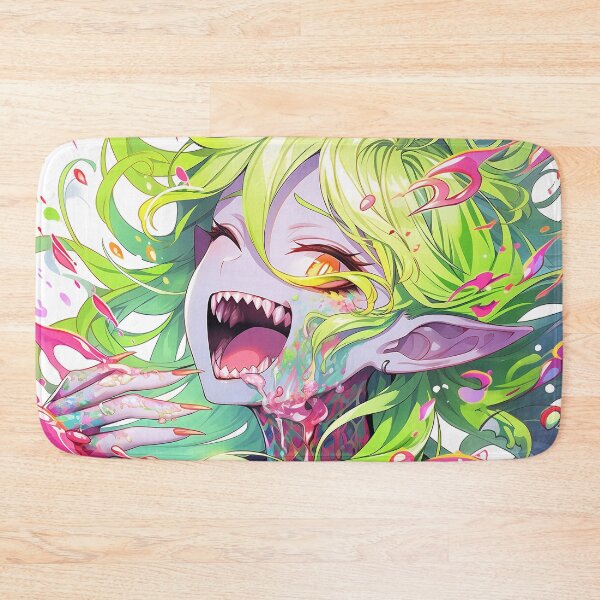 Item preview, Neon Splatter Energy Anime Girl designed and sold by bubblegoth.